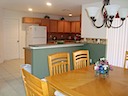 Dining room and kitchen